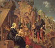 Albrecht Durer The Adoration of the Magi oil painting artist